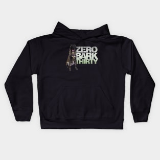 Zero Bark Thirty Military Dog Conan Kids Hoodie